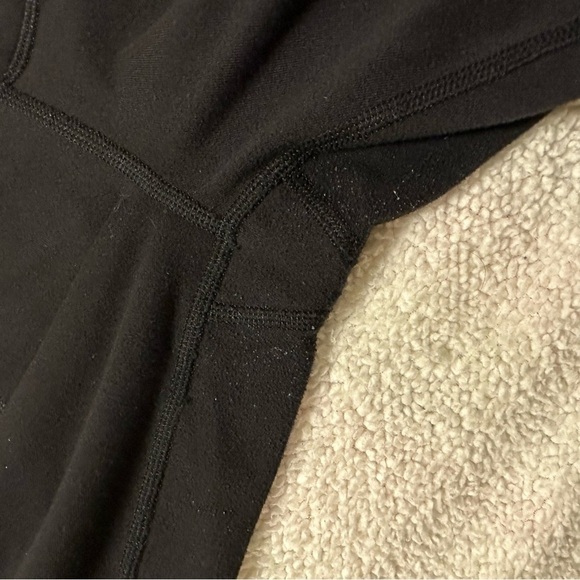 Lululemon Black Wunder Under Crop II Leggings Laser-Cut Mesh Special Edition - Picture 12 of 16